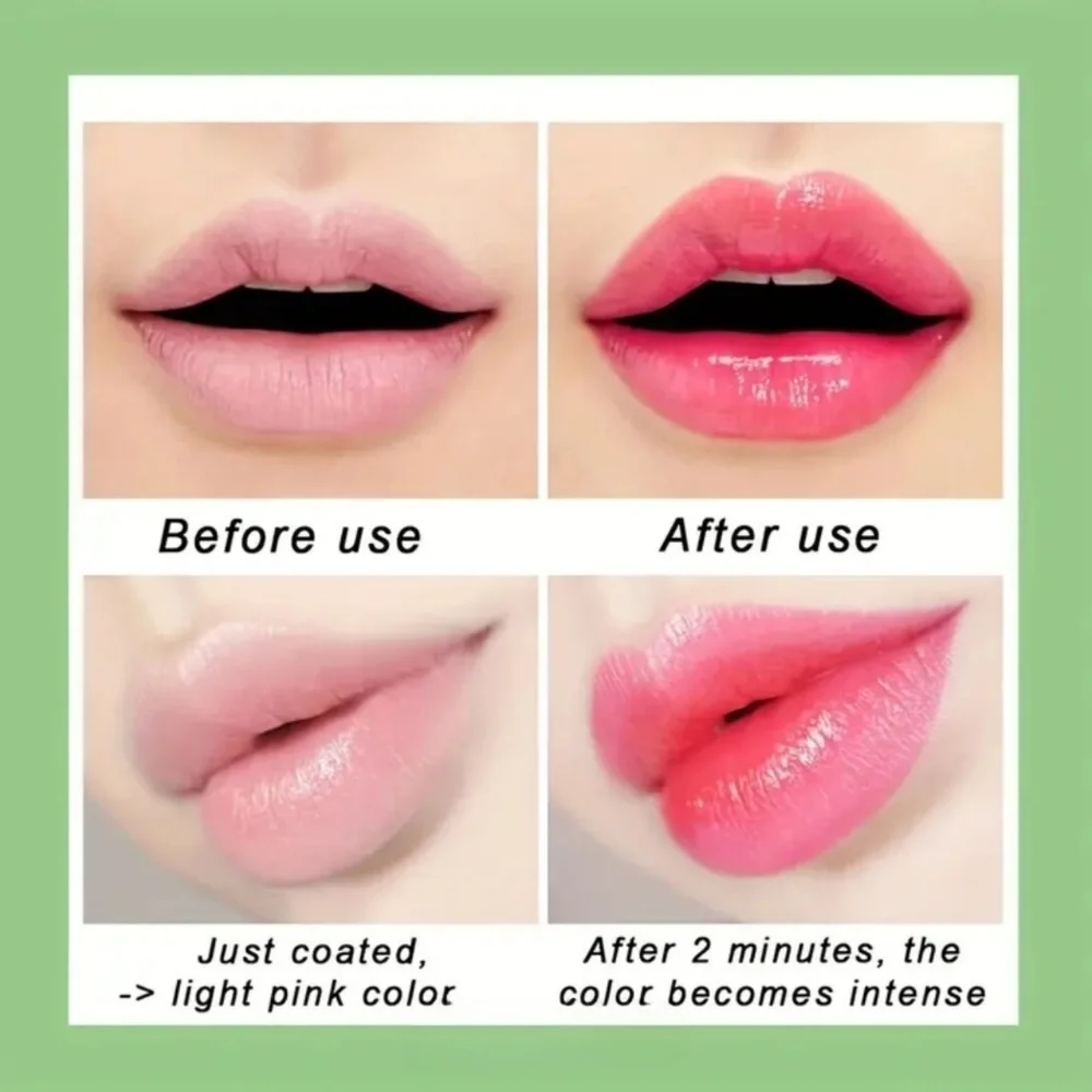 Aloe Vera Smoothing Moisturizing Color Changing Lip Stick Vitamin E Natural